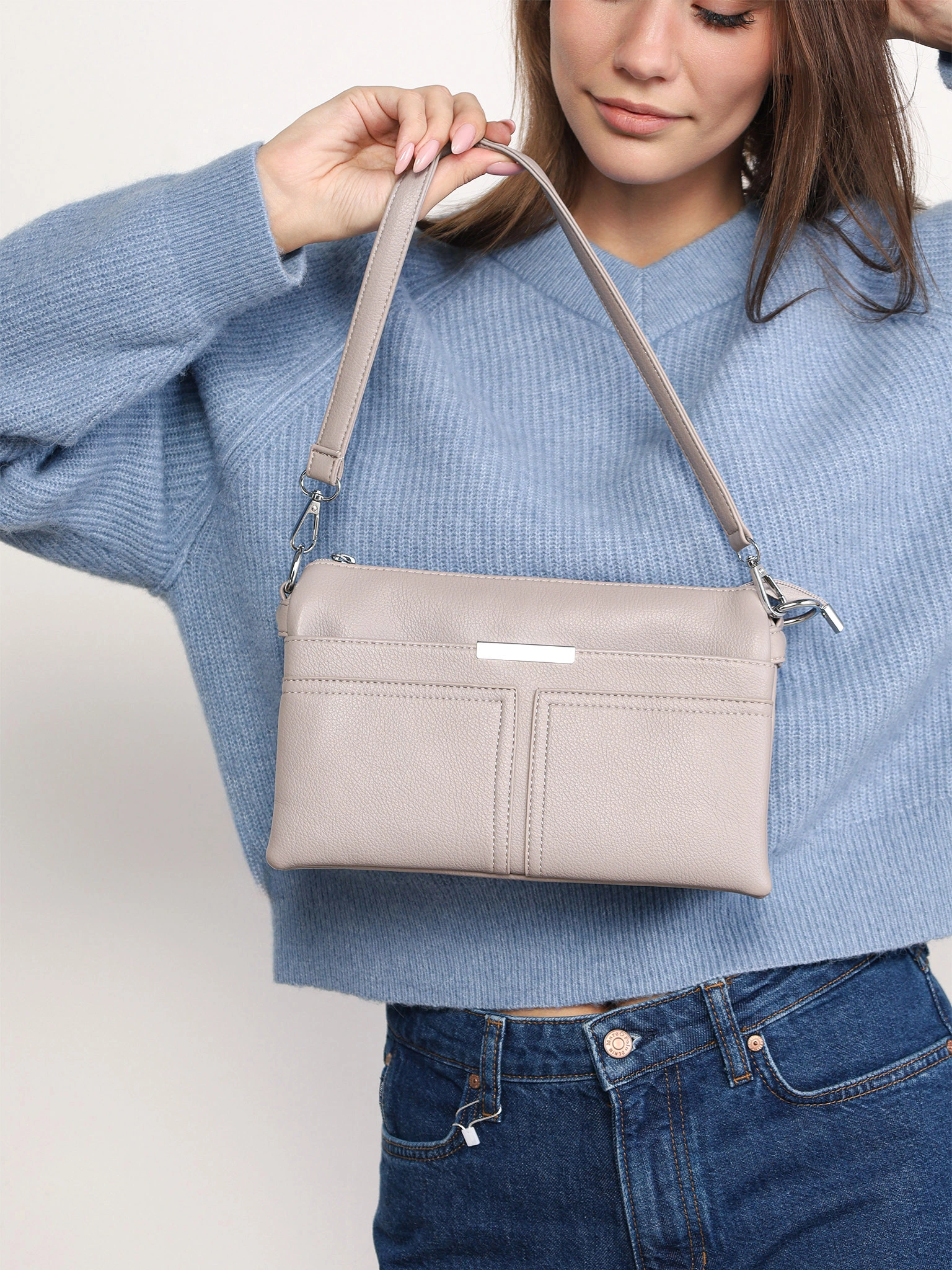 Сумка-кроссбоди со съемной ручкой в ассортименте